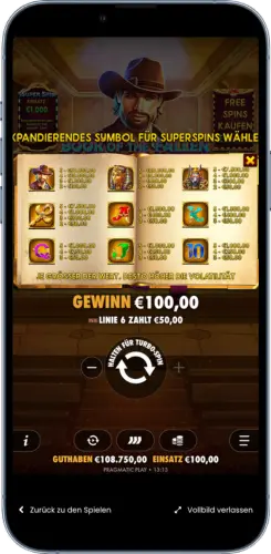 Book of Fallen Super Spins Bonus