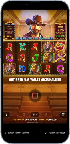 Book of Fallen Spin Button